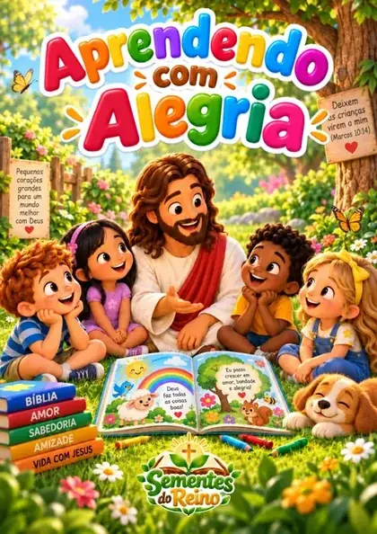 Capa de Aprendendo com Alegria