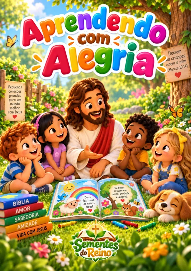 Capa de Aprendendo com Alegria